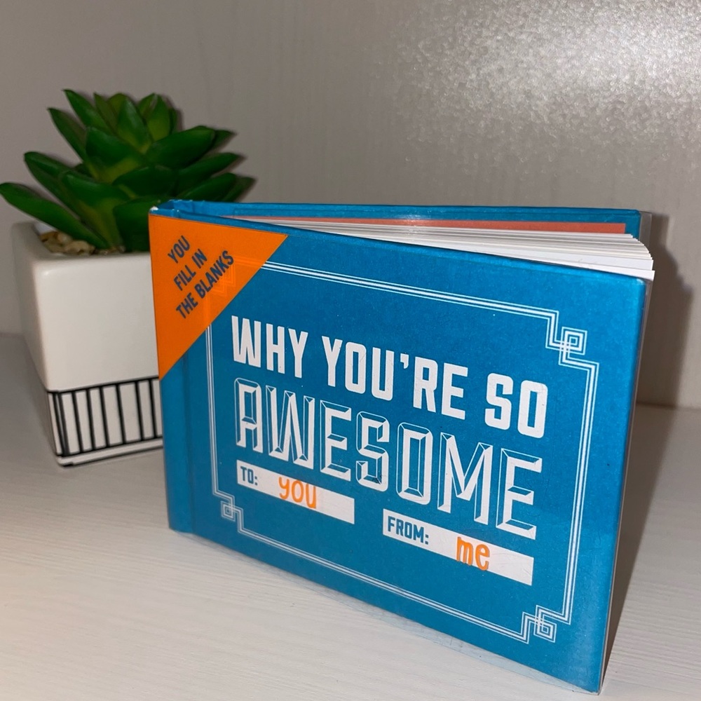 ⭐️FWP “Why You’re So Awesome” Fill in the Blank Book by Knock Knock